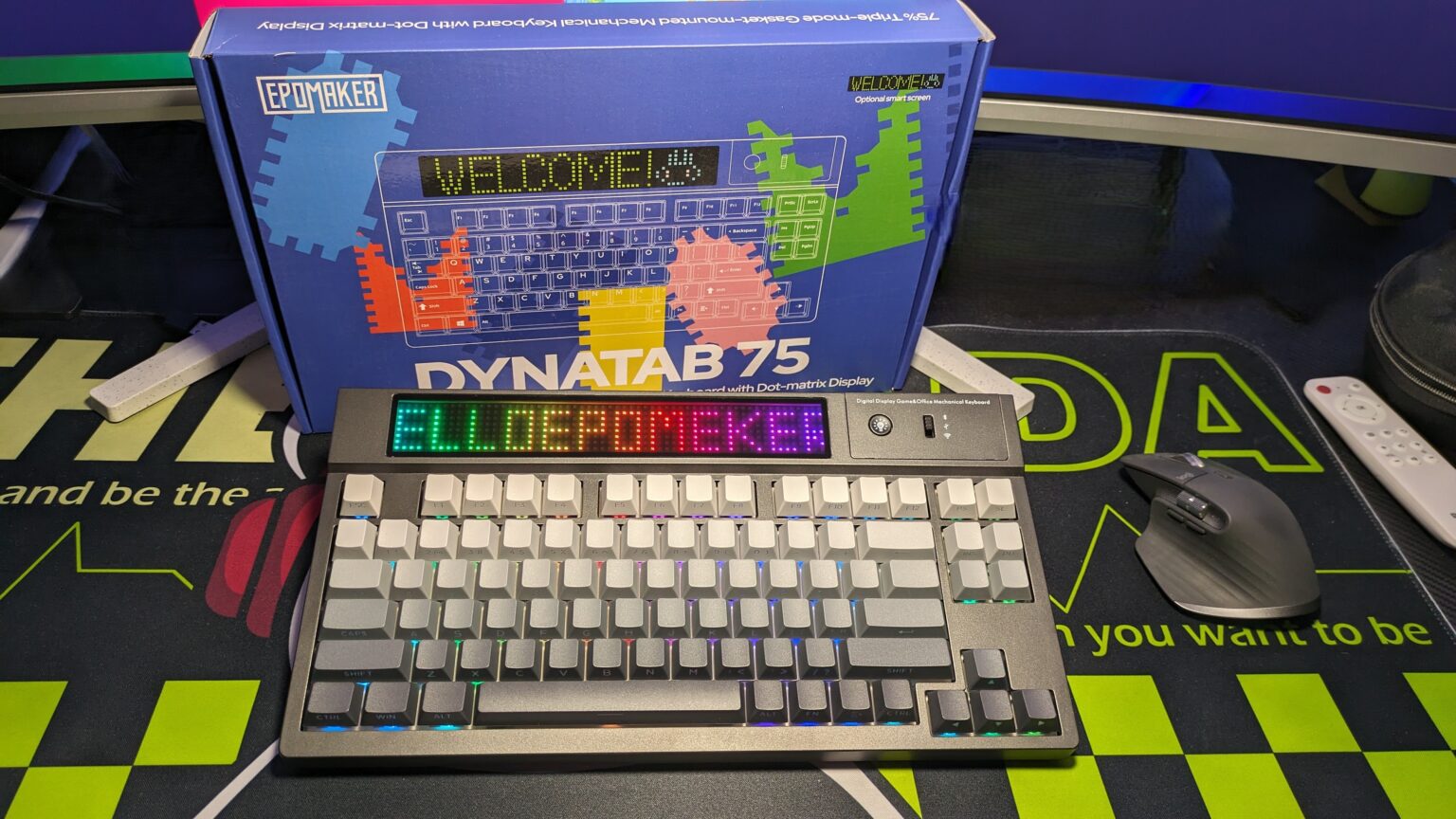 Epomaker Dynatab 75X Endscreen.Review