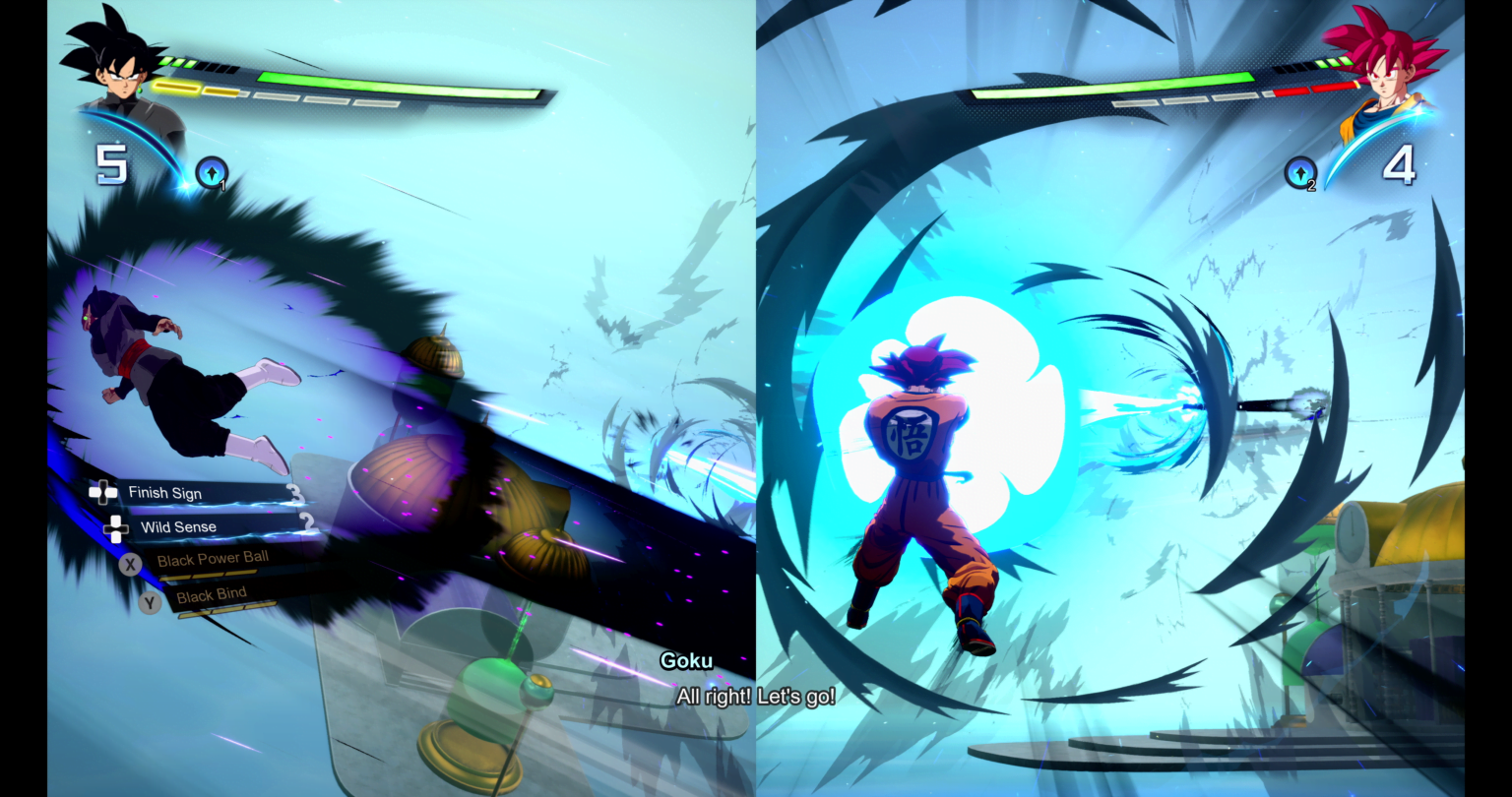 DRAGON BALL: Sparking! ZERO - Screenshot Split Screen