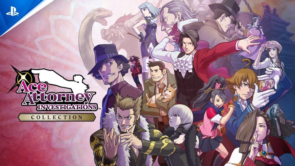 Ace Attorney Investigations Collection Key Art