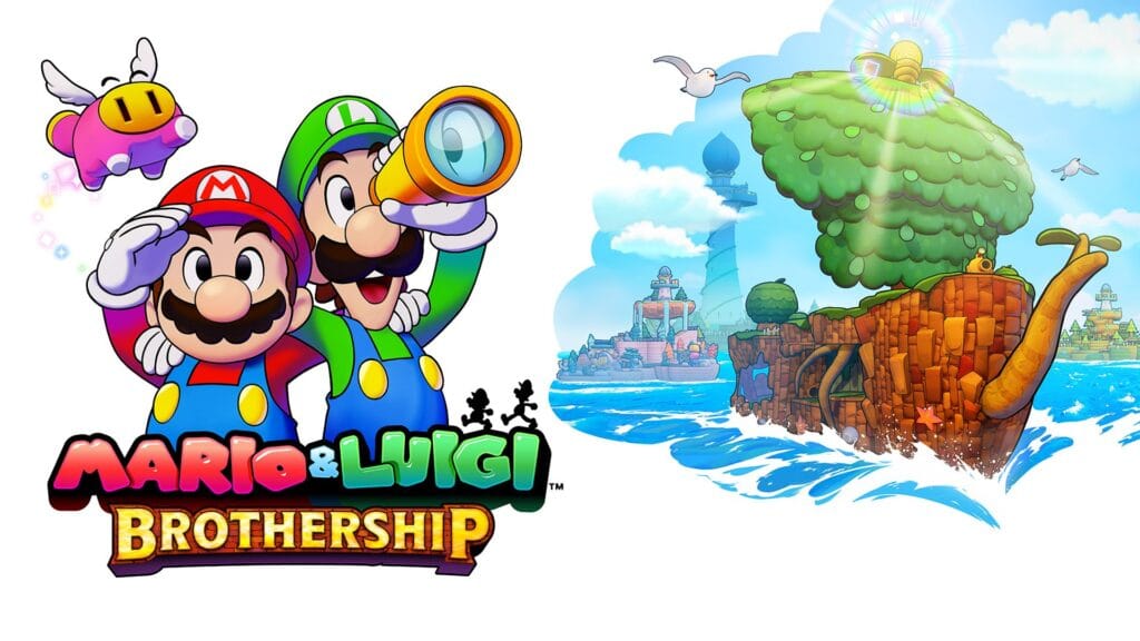 Mario & Luigi Brothership Key Art