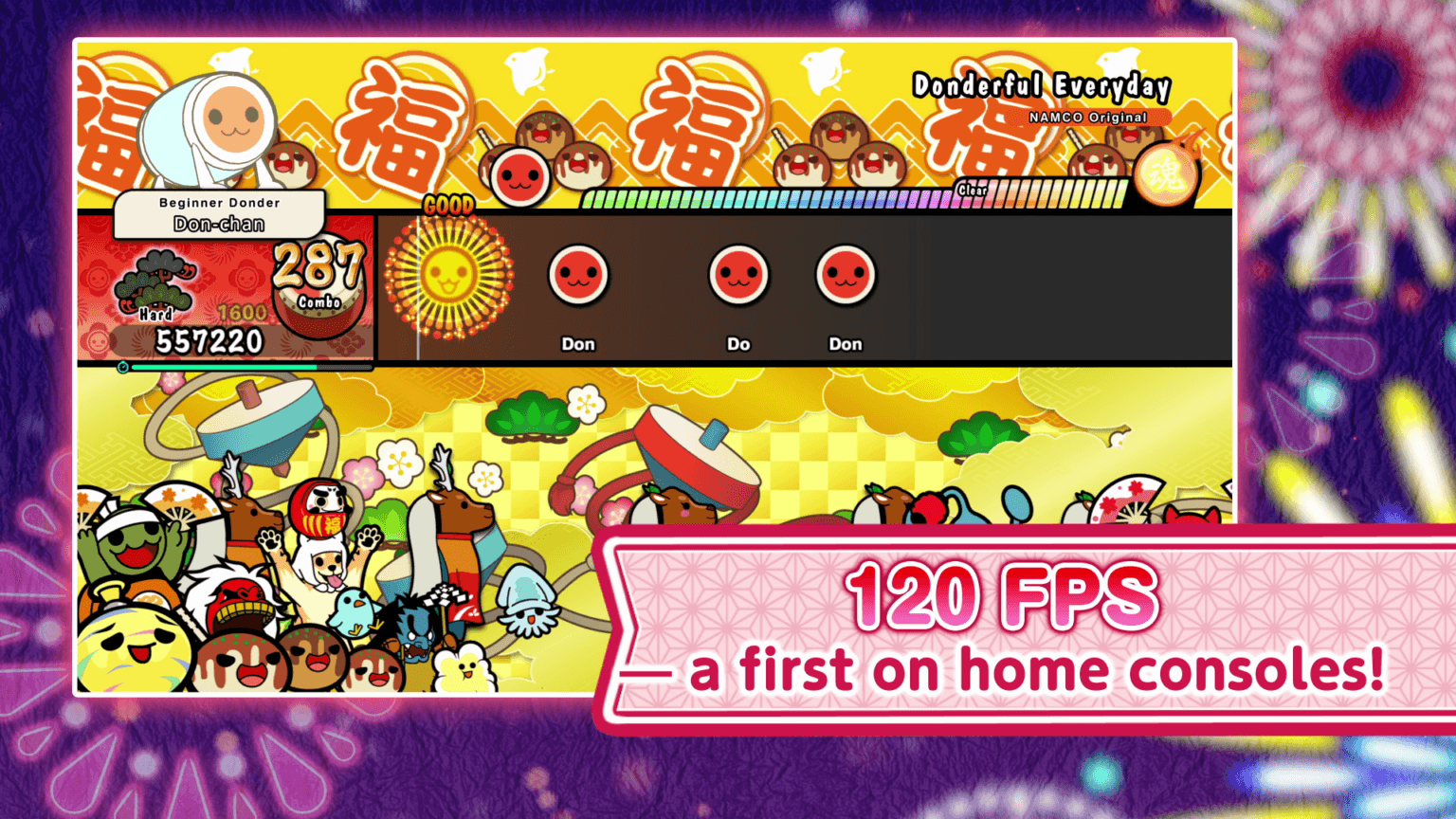 TAIKO NO TATSUJIN: Rhythm Festival Screenshot